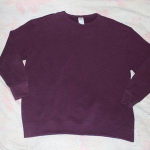 Vintage Fruit of the Loom Easy to Wear Men's Purple Crewneck Sweatshirt Size L